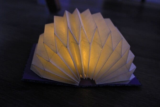 Mini Origami Lamp and Mizuhiki knot Belt Workshop in Ueno - Key points worth knowing before you go