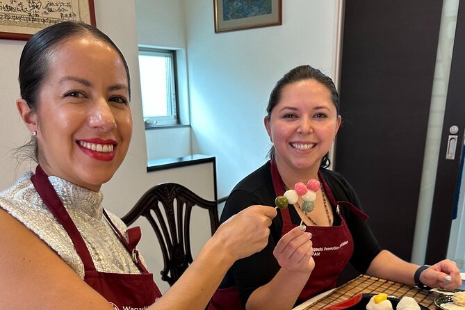 Mochi and Nerikiri Wagashi Combination Cooking Class - The Mochi Part: Glutinous Rice Flour, Daifuku, and Dango Skewers