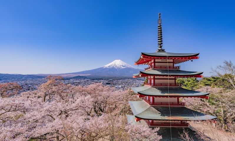 Mount Fuji Trip with English speaking guide ( customizable) - Oshino Hakkai: the postcard water that matches Fuji’s mood