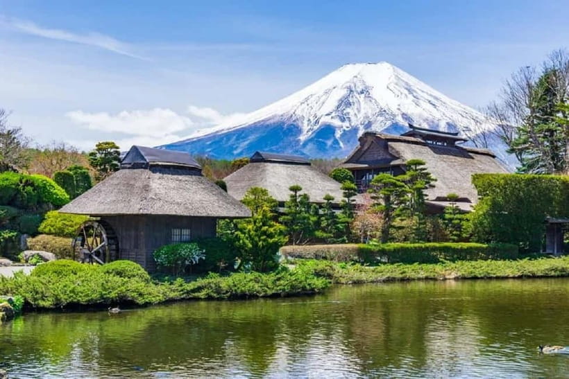 Mt.Fuji Hakone Day Tour With Lake Ashi Cruise, FREE Ropeway - Oshino Hakkai: eight ponds, one of the prettiest finishes in the region