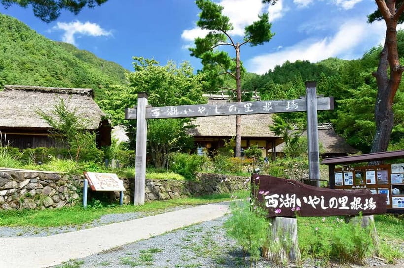 Mt. Fuji Heritage Tour: Traditional Villages, Lakes & Shrine - Saiko Iyashi no Sato Nenba: thatched village photos that feel like a postcard