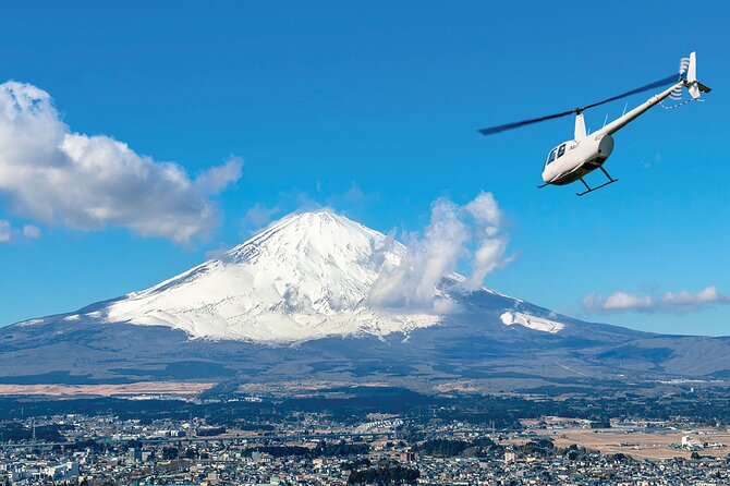 Mt. Fuji & Tokyo Helicopter Tour【90 mins】 : Close to Mt.Fuji! - Private up in the air: what “up to 3 people” changes