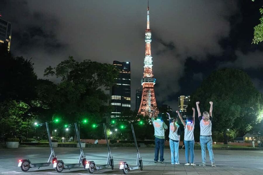 Night E-Scooter Ride to Tokyo Tower - No License Needed - Tokyo Tower night views: what you’re really paying for