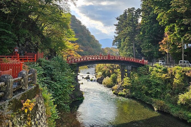 Nikko Private Day Tour with Guide by Car (from Tokyo) - Start at Shinkyo Bridge: Nikko’s Vermilion Gateway to Futarasan
