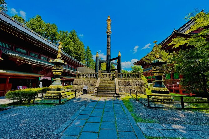 Nikko Toshogu, Kegon waterfall, Lake Chuzenji One Day Pvt. Tour - Entering Toshogu: Tokugawa Ieyasu, Shinto-Buddhist blend, and ornate carvings