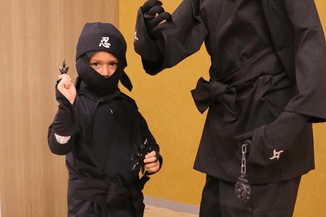 Ninja Experience (Family Friendly) at Samurai Ninja Museum TOKYO - Weapon Practice Without the Chaos: Ninja Stars and More