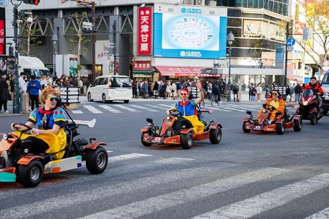 Official Japan Go-Kart Through Shibuya / Shinjuku (IDP Required) - What You Pay for $125.53: Value Beyond the Kart