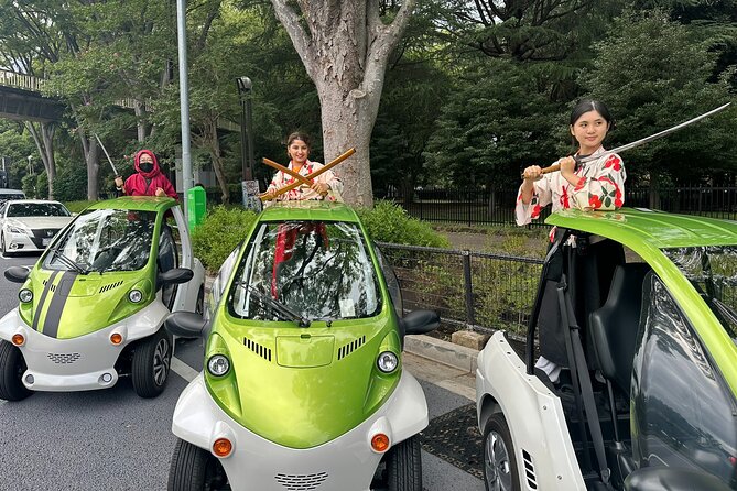 Official Tokyo Shibuya : KIMONO Dressed EV-Go Kart Activity Tour - Key things to know before you ride