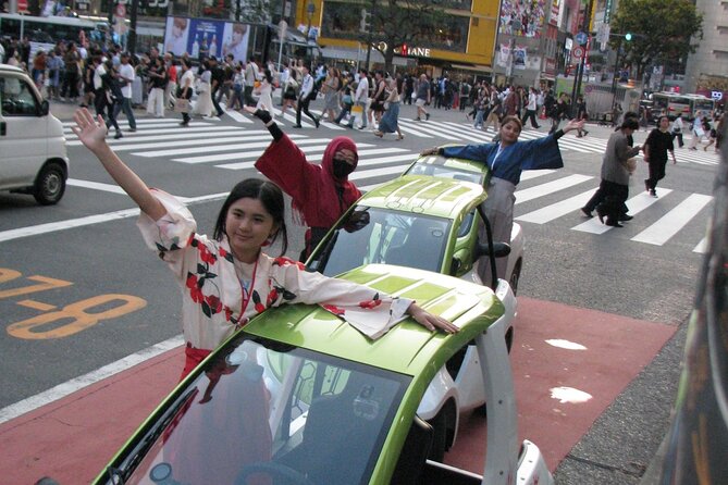 Official Tokyo Shibuya : KIMONO Dressed EV-Go Kart Activity Tour - The kimono experience: choose your look, then plan your photos