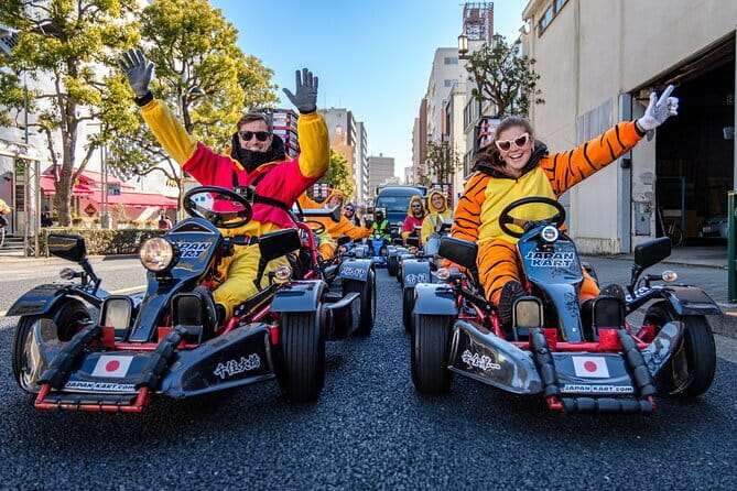 [Once-in-a-Lifetime Experience]Tokyo City Go-Kart Experience Tour - Godzilla Road and Head: a photo stop with personality