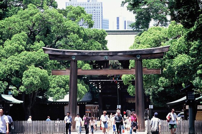 Private Full-day Tokyo Walking Subway Tour by Japan Gray Line - Meiji Jingu Shrine: a calm reset to start the day