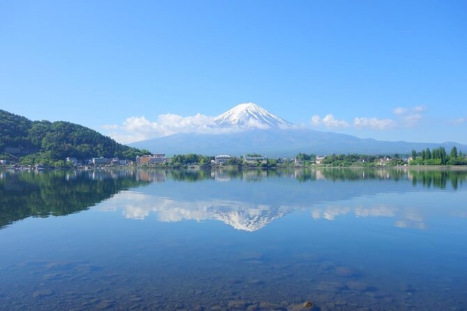 Private Mt. Fuji Custom Tour from Tokyo - Lake Kawaguchiko (1 hour): your reset button between views