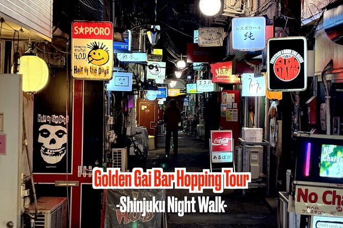 [Private]Shinjuku Golden Gai Bar Hopping w/ Japanese Local Guide - Key points worth knowing before you go