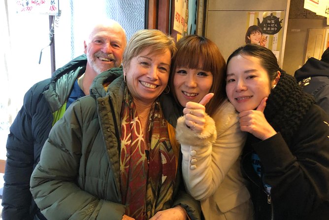 Private Tokyo food scene 6 hour experience: Depatika, street food, izakaya - Jujo Ginza shopping arcade: where street food feels like daily life