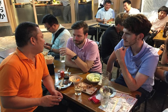 Private Tokyo Local Food and Drink Tour with a Bar Hopping Master - Stop 1: the first izakaya where you learn the game fast