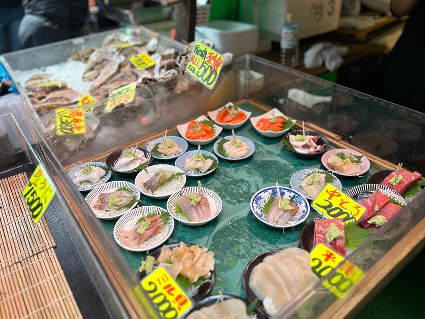 Private Toyosu & Tsukiji Market Adventure with Tuna Auction - Food break choices: sushi, matcha, mochi, and more