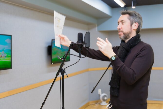 Professional Japanese Anime Voice Acting Workshop in Tokyo - English support while you record in Japanese