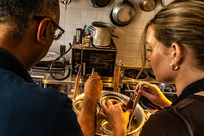 Professional Ramen & Gyoza with Ramen Chef in a restaurant! - The Chef Team: Bilingual Guidance and Real Ramen Etiquette