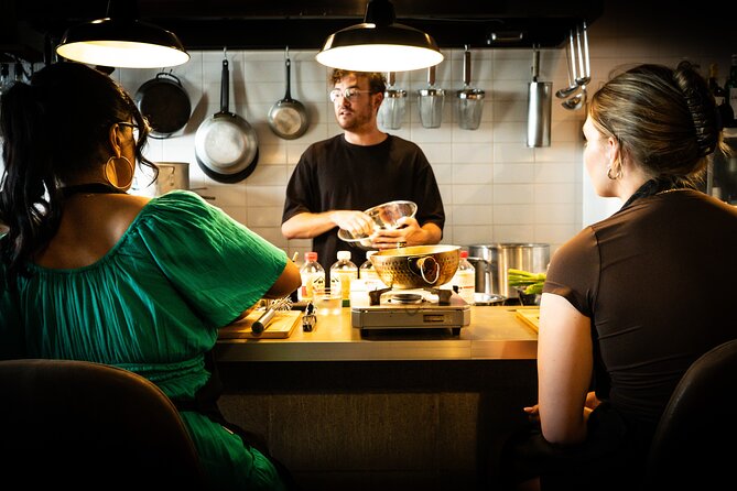 Professional Ramen & Gyoza with Ramen Chef in a restaurant! - What You’ll Make: Scratch Ramen Noodles + Restaurant-Style Gyoza
