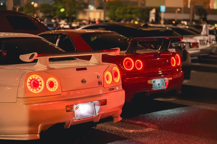 【R34 GTR Over 400 hp】Tokyo: Private Daikoku Tour in R34 GTR - How the evening flows: autobacs Shinonome to Rainbow Bridge