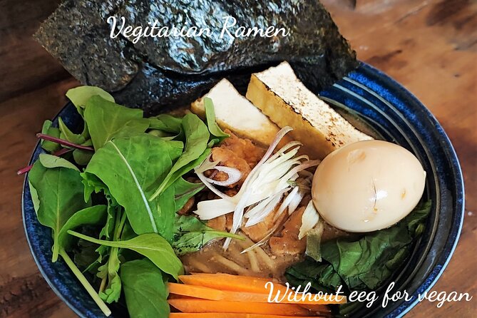 Ramen & Dumpling Cooking in Tokyo with Chef/Vegan possible - Fresh Noodles and Technique Feedback