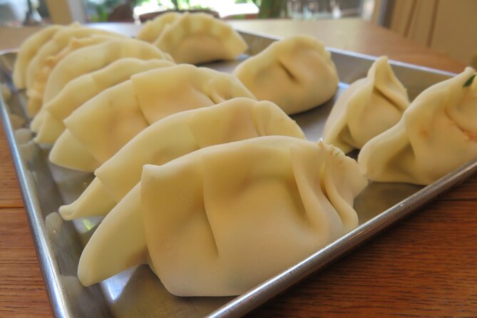 Ramen Making from Scratch with Tokyo Mom(Vegan Option Available) - Gyoza workshop: wrapping dumplings and balancing the filling