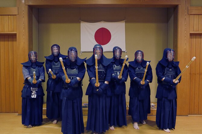 Samurai Experience - Learn Bushido through Kendo, in Tokyo - Training flow: from warm-up basics to a mini battle at the end