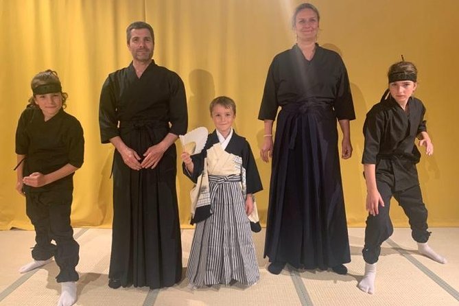 Samurai Sword Experience (Family Friendly)at SAMURAI MUSEUM TOKYO - The Ninja Side: Throwing Stars and Weapon Trials