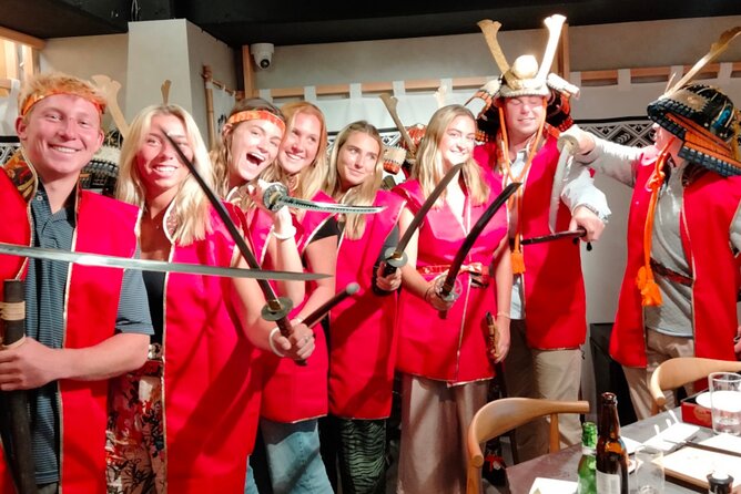 Samurai Sword & Sushi Experience with Chef Live Shows in Asakusa - Dress Like a Shogun: Photo Time Before You Touch the Rice