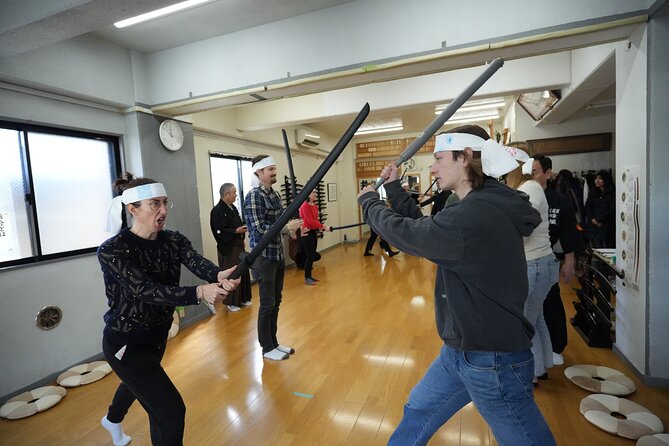 Samurai Sword Training and Katazome Dyeing Experience in Tokyo - The value equation: $97.73 for two full learning blocks