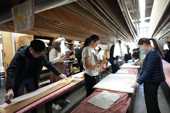 Samurai Sword Training and Katazome Dyeing Experience in Tokyo - Katazome Dyeing at 染の里おちあい 二葉苑: your tenugui headband