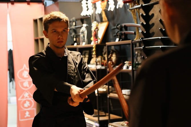 Samurai Training in Tokyo: Swords, Bushido & Mental Discipline - A real combat kata, then one-on-one sparring