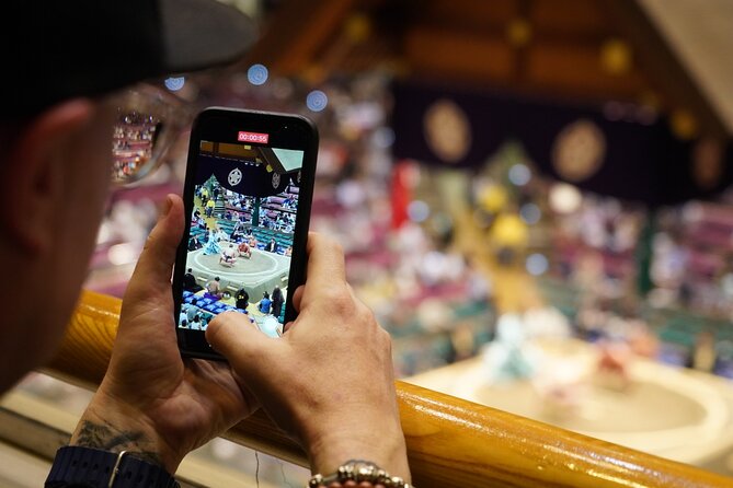 Seat B Ticket Tokyo Sumo Wrestling Tournament in Ryogoku - Ekoin Temple: a calm pause before the roar