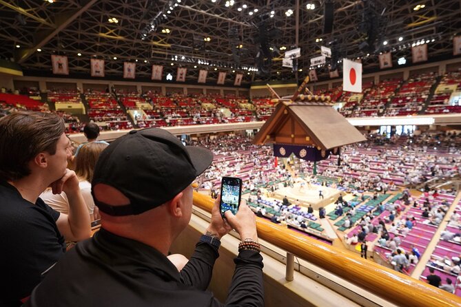 Seat B Ticket Tokyo Sumo Wrestling Tournament in Ryogoku - Ryogoku Kokugikan: what your Seat B tickets are actually like