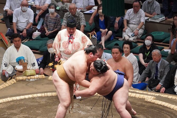 Seat B Ticket Tokyo Sumo Wrestling Tournament in Ryogoku - Using the 1 hour 30 minutes smartly (so you don’t miss the best moments)