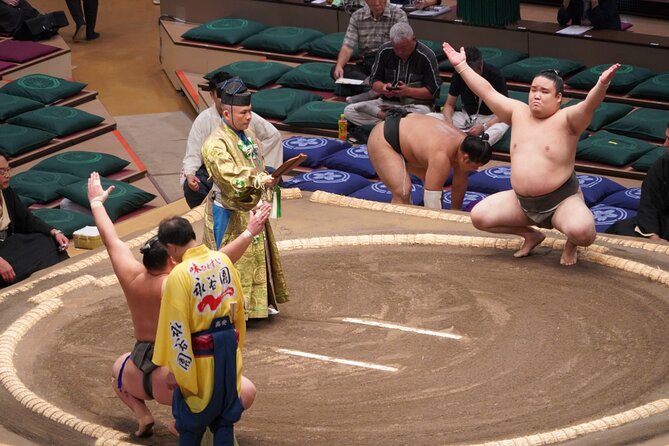 Seat B Ticket Tokyo Sumo Wrestling Tournament in Ryogoku - Mobile ticket convenience on tournament day