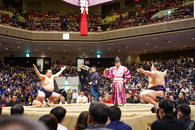 Seat B Ticket Tokyo Sumo Wrestling Tournament in Ryogoku - Start strong: getting oriented at Ryōgoku Edo NOREN