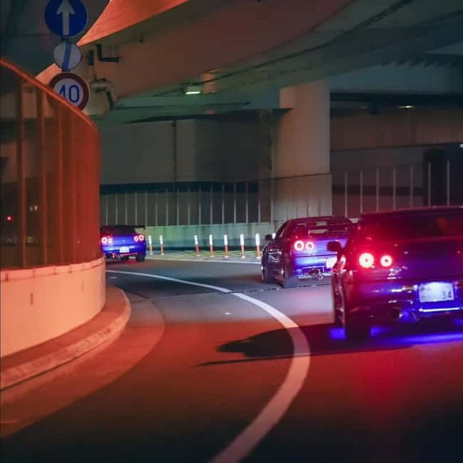 [Self-Drive] Tokyo & Daikoku Custom Car Driving Tour - Stop 4: Daikoku Parking Area car meet energy and photo time