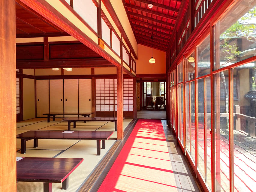 Shibamata: Step Back into Old Japan! - Yamamoto-tei break time: green tea and scenic garden views