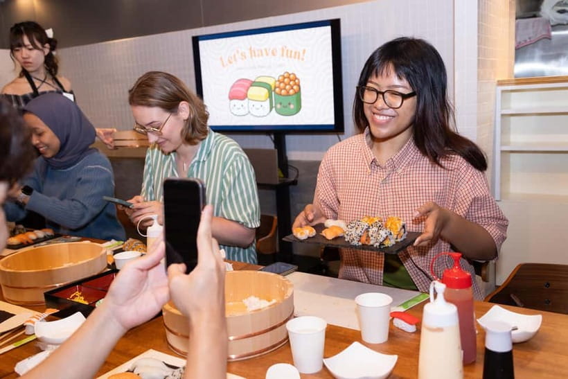 Shibuya Tokyo: Sushi Making Class (Vegan/Vegetarian/Halal) - What you’ll make: California rolls and nigiri (plant-based)