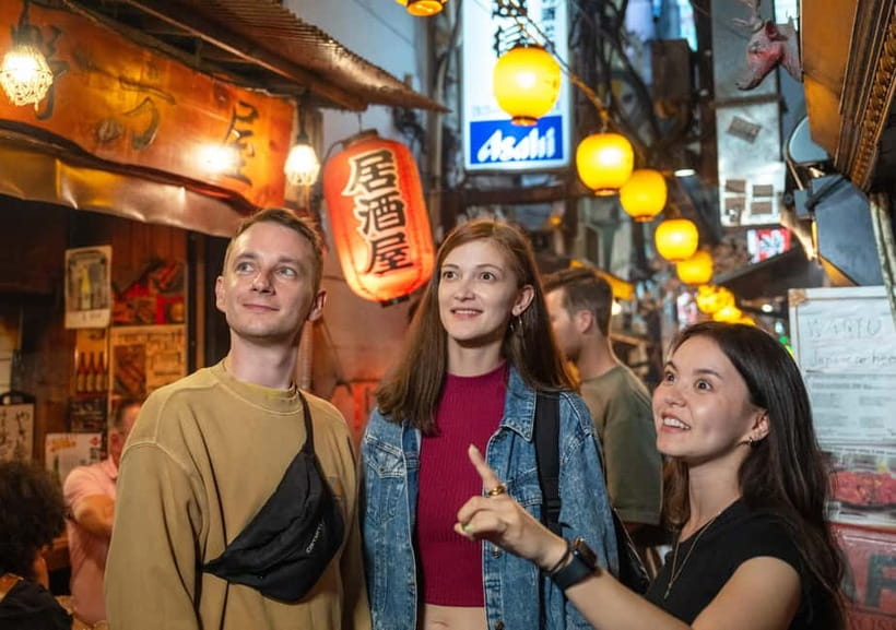 Shinjuku: Food Tour - 15 Dishes at 4 local eateries - Omoide Yokocho for dinner: narrow lanes, real eating rhythm
