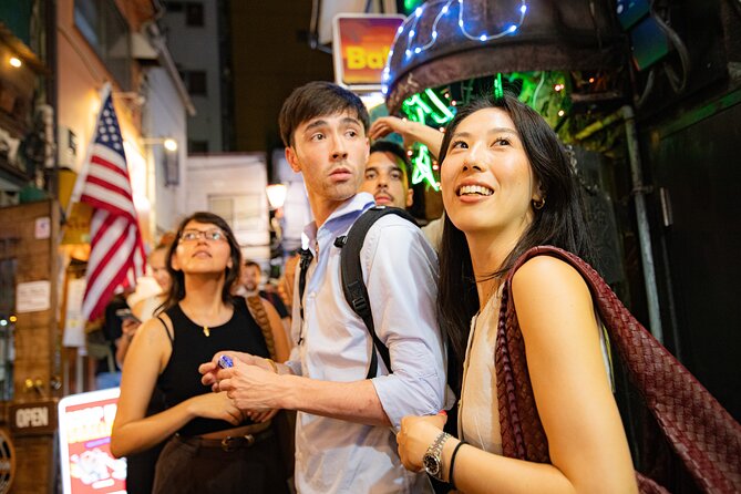 Shinjuku Underground Nightlife Tour: Izakaya Food & Bar Hopping - Kabukicho karaoke bar: free-flow drinks and a real sing-along