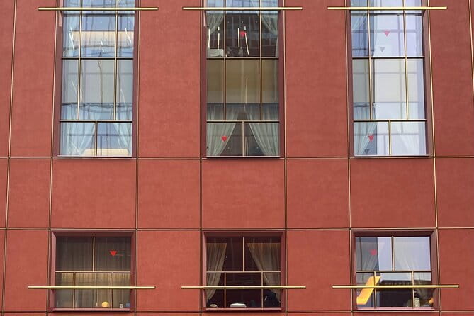 Small-Group Architecture Tour in Ginza, Tokyo - Stop 4: Nicolas G. Hayek Center (modern design with a story)