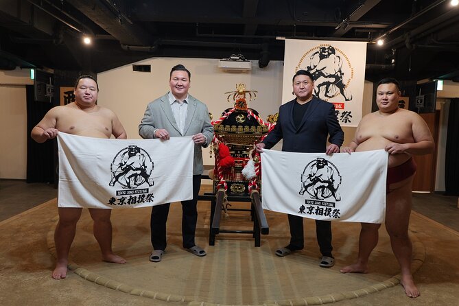 【SUMO FESTIVAL】Tokyo Ginza: Sumo Show & Photo Experience - Finding the Venue in Ginza: INZ 1 B1 Can Be Tricky