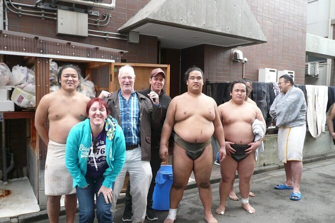 Sumo Morning Training Watch in Tokyo,Hotel-pickup w/English guide - Your English Guide: Rules, Rituals, and How to Ask Questions