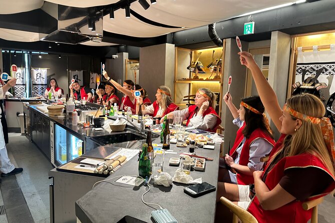 Sushi Making with Interactive Samurai Experience at JIN-ASAKUSA - Shogun courses vs Chef Live: how to choose the right option