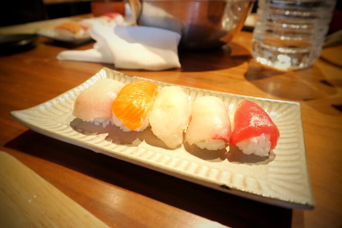 Taisho Sushi Making Class in Tokyo - What you’ll make: nigiri, gunkan, and real fish you can taste