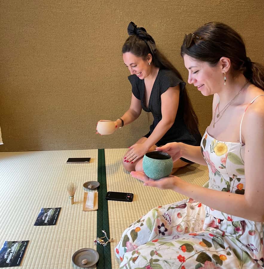 Tea Ceremony Experience in a Private Tea Room in Shibuya - EAST GREEN MATCHA: rare organic matcha with ceremony in mind