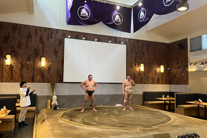 the SUMO show with Dinner - Meet retired wrestlers: the sport’s human side