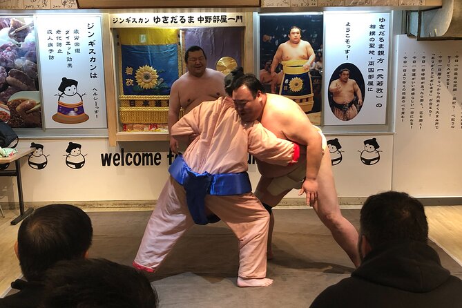 the SUMO show - Meeting Retired Wrestlers: Friendly, Funny, and Actually Interactive